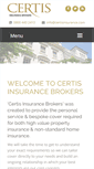 Mobile Screenshot of certisinsurance.com